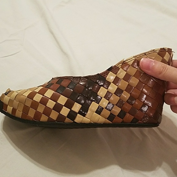 Pons Quintana Woven Leather Wedges - Picture 2 of 4